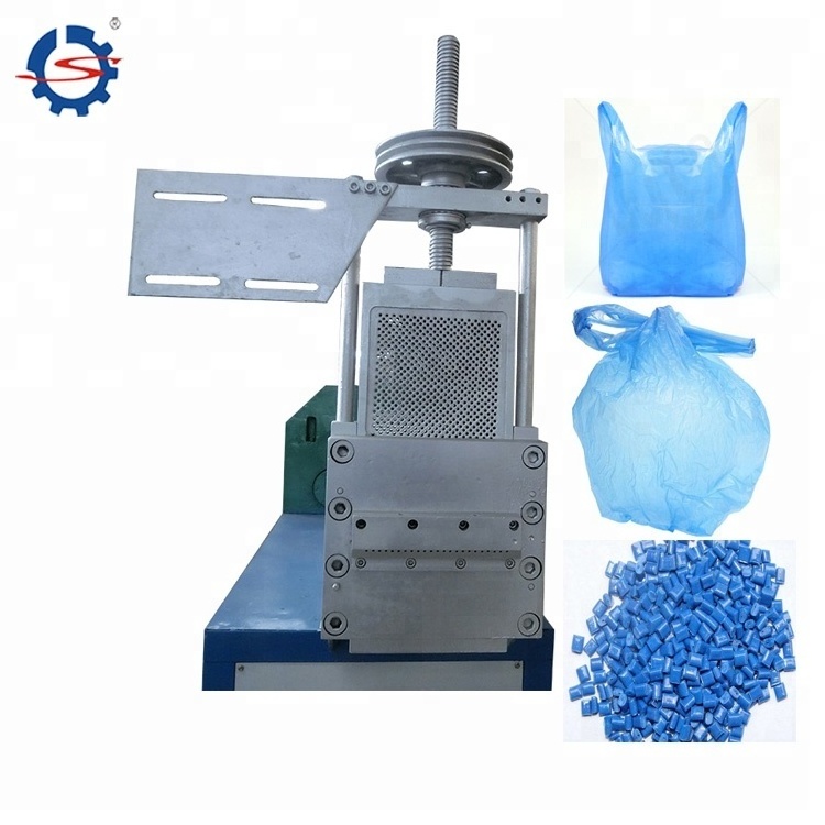 Waste PET/PP/PE/HDPE plastic recycle pellet making machine