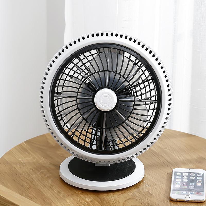 New Benchtop Mini Fan Quiet Portable Dormitory Small Appliances Strong Wind Electric Fan