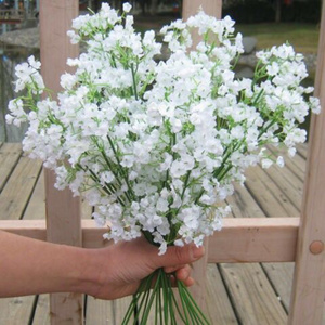 Wedding Home All Occassion 40cm Length Silk Material Babys Breath Artificial Flower