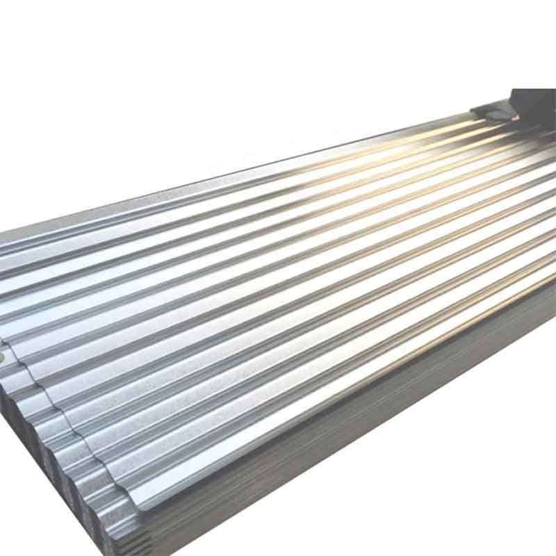 Hot Dipped GL Corrugated Galvalume Steel Roofing Sheet for Aluzinc Zinc Aluminum Coated Iron Panel Greenhouse Building Material