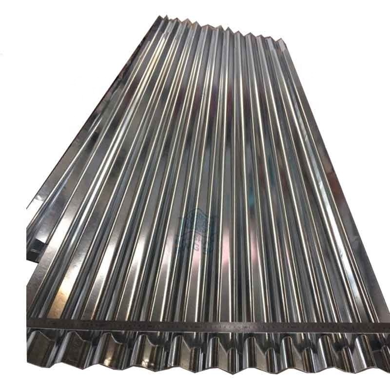 Hot Dipped GL Corrugated Galvalume Steel Roofing Sheet for Aluzinc Zinc Aluminum Coated Iron Panel Greenhouse Building Material