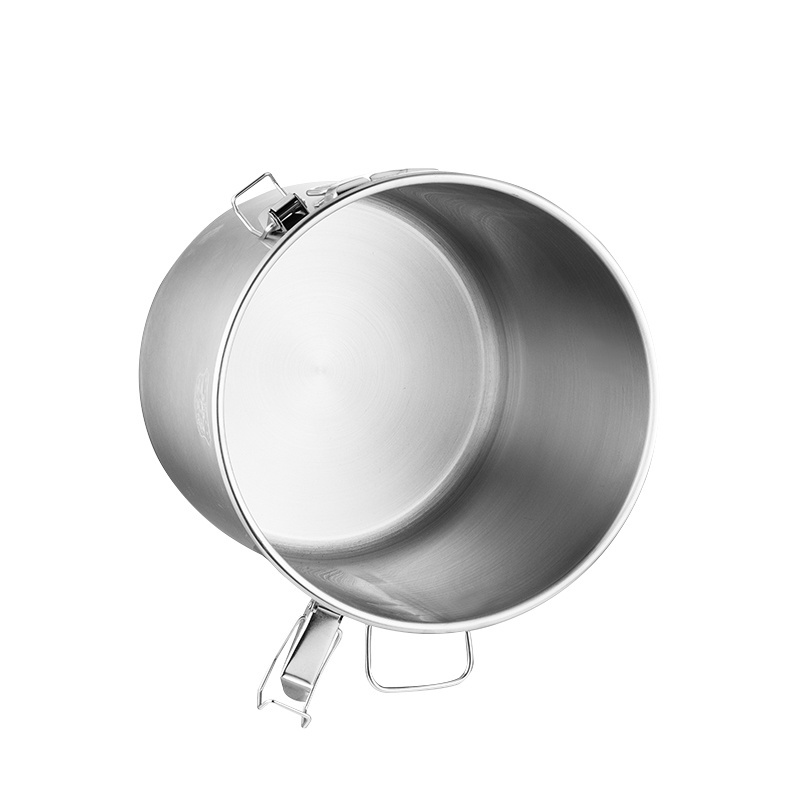 Stainless Steel Straight Sealed Barrel Stock Pot for Hotel Supplies Restaurant Supplies Milk bucket SS304