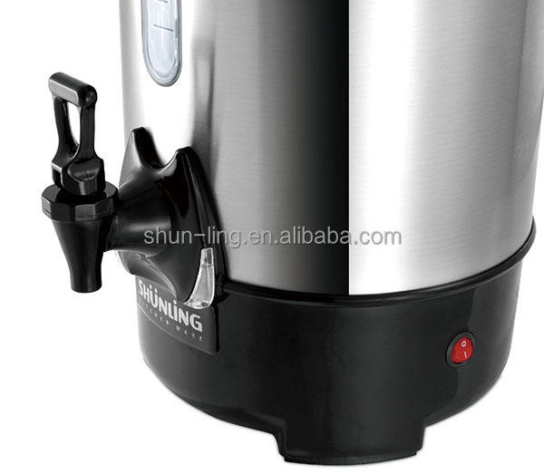 20 liter double layer stainless steel electric water boiler / electric kettle