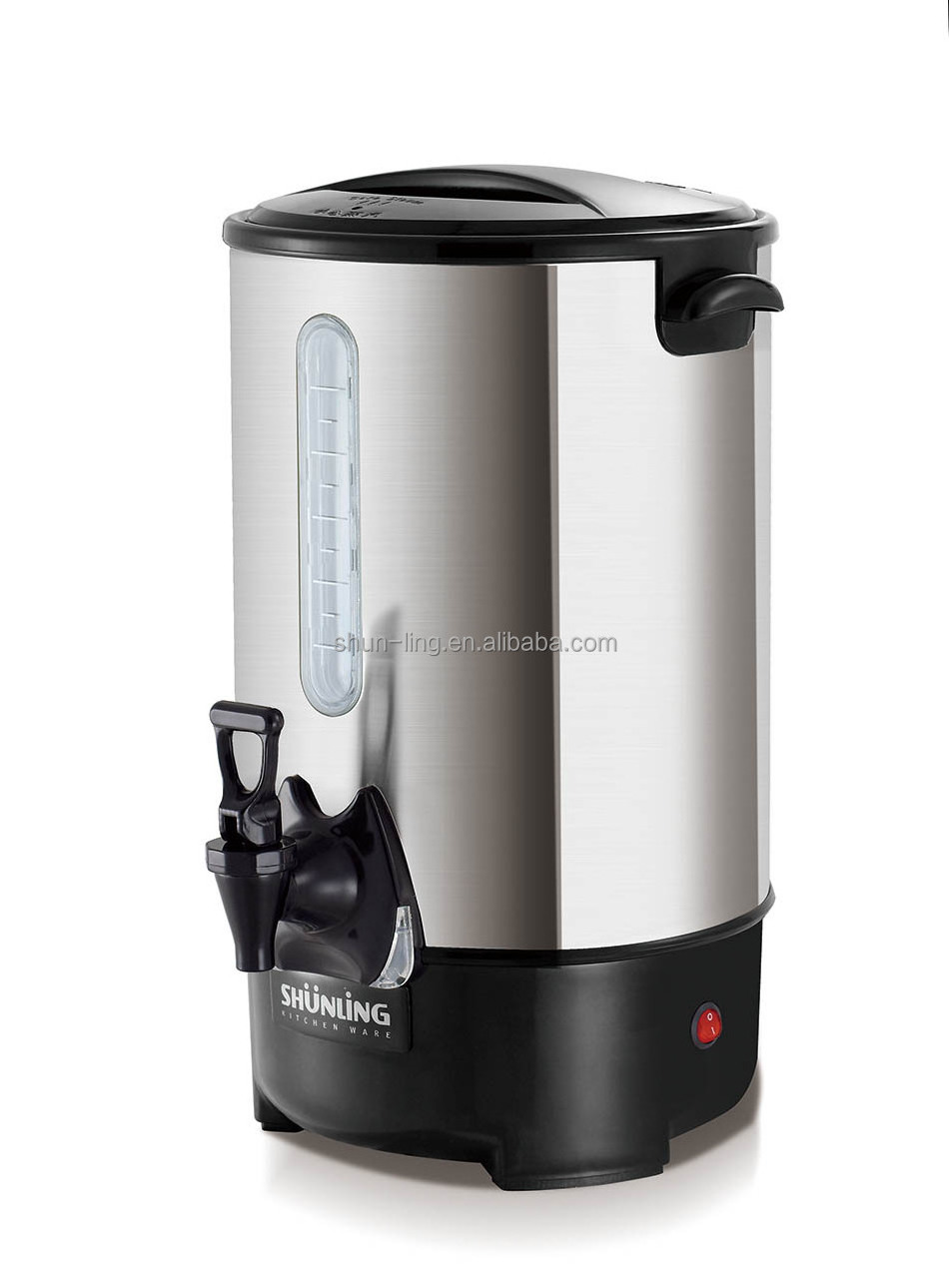 20 liter double layer stainless steel electric water boiler / electric kettle