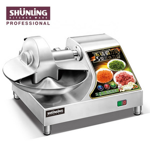 S shape blade bowl cutter machine meat chopper