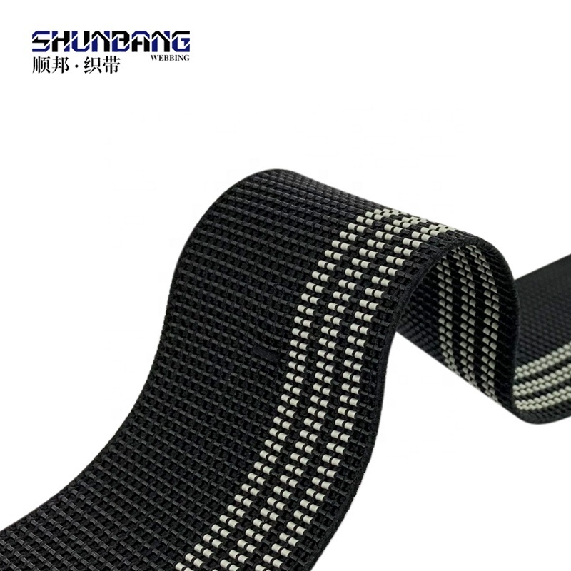 With cheap price elastic straps for sofa webbing producing by factory