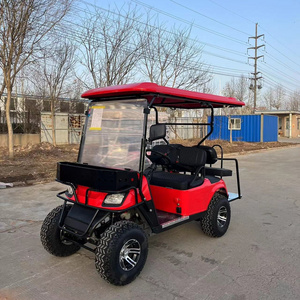 SHUNCHA Free Shipping Club golf cart Lifted 2+2 Passenger Golf Cart with seats Outdoor 2+2 seat AC 48V Golf Cart