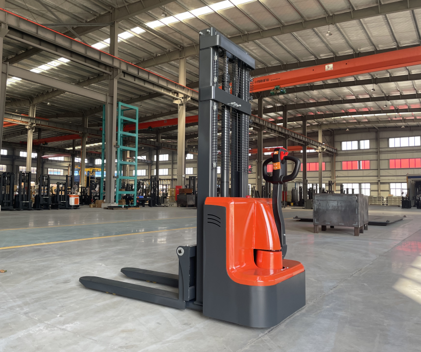 SHUNCHA Full electric forklift 1500kg 2000kg, lifting height 1.5m electric stacker forklift cheap price