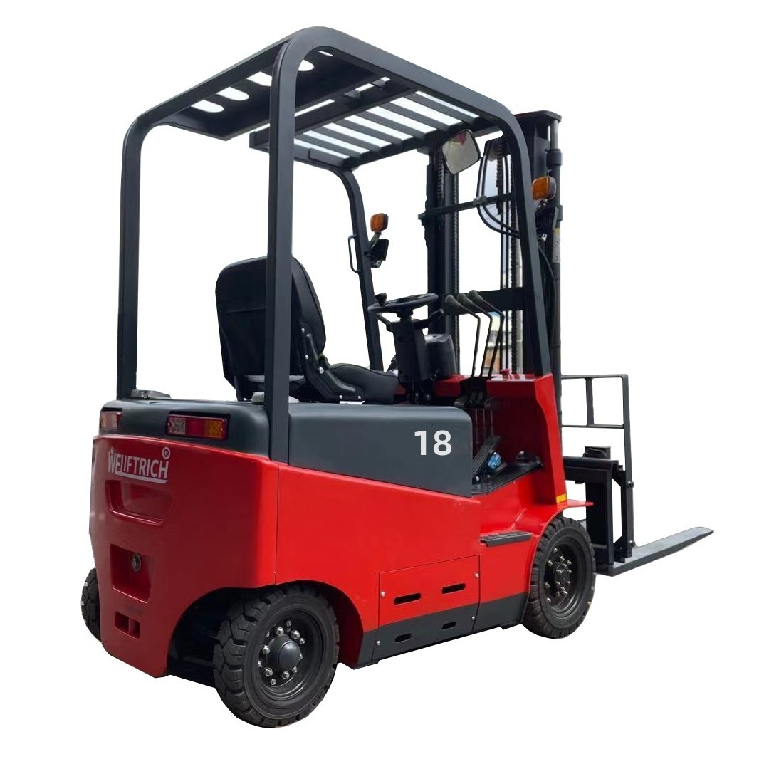 SHUNCHA Hot sale Mini 4 Wheel 1500kg 1.5ton 2ton Capacity warehouse use small Electric Forklift