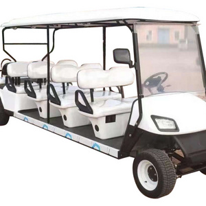 ShunCha Factory Low Price High Quality 8 Seater 72V 4KW Chaowei Batteries Operated Electric Club Car Golf Cart