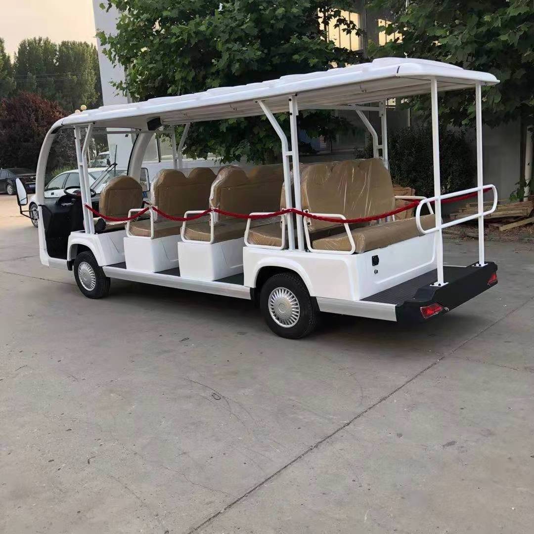 ShunCha cheap 14 Seaters 72V 5KW AC System 4 Wheel Drive Electric Car Club Golf Cart Tourist Bus