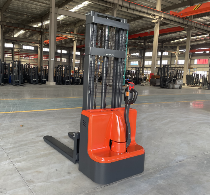 SHUNCHA Full electric forklift 1500kg 2000kg, lifting height 1.5m electric stacker forklift cheap price