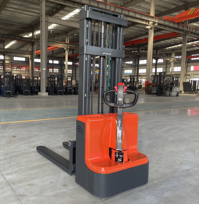 SHUNCHA Full electric forklift 1500kg 2000kg, lifting height 1.5m electric stacker forklift cheap price