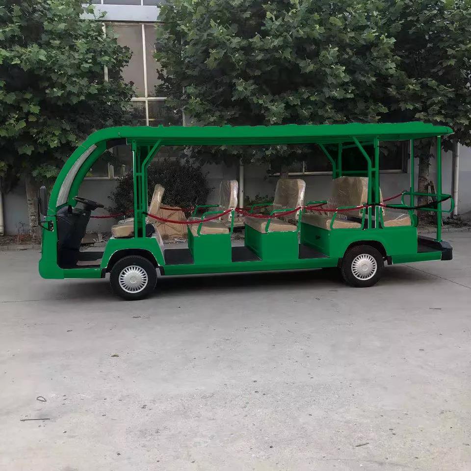 ShunCha cheap 14 Seaters 72V 5KW AC System 4 Wheel Drive Electric Car Club Golf Cart Tourist Bus