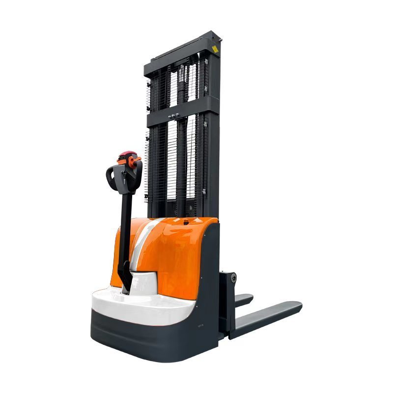 SHUNCHA CDD-15M 1.2ton 1.5ton full electric pallet stacker 1.6m-3.5m lifting walking type electric stacking truck forklift