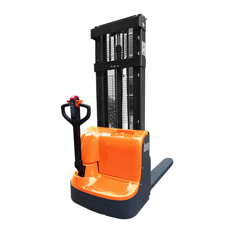 SHUNCHA 1.5 ton 1500kg 3300lbs Hot sale customized color full walkie Electric Pallet Stacker lift 3m to 4m