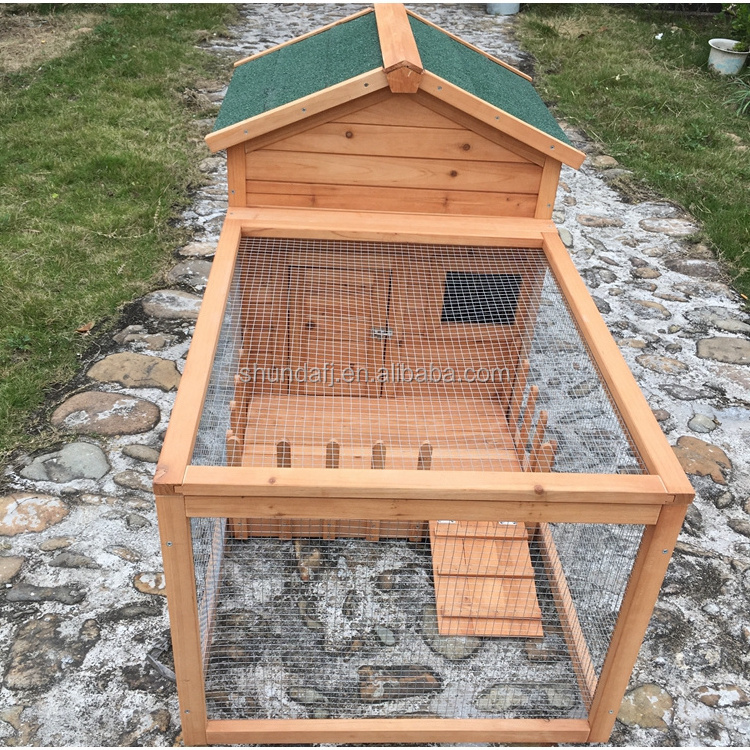 SDR025 Hot sale removable wooden squirrel pet house animal cage hedgehog house rabbit hamster