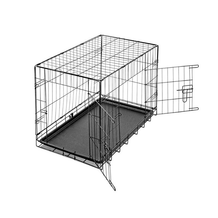 SDW01 24,30,36,42,48 Inch Dog Crates for Large Dogs Folding Mental Wire Crates Dog Kennels