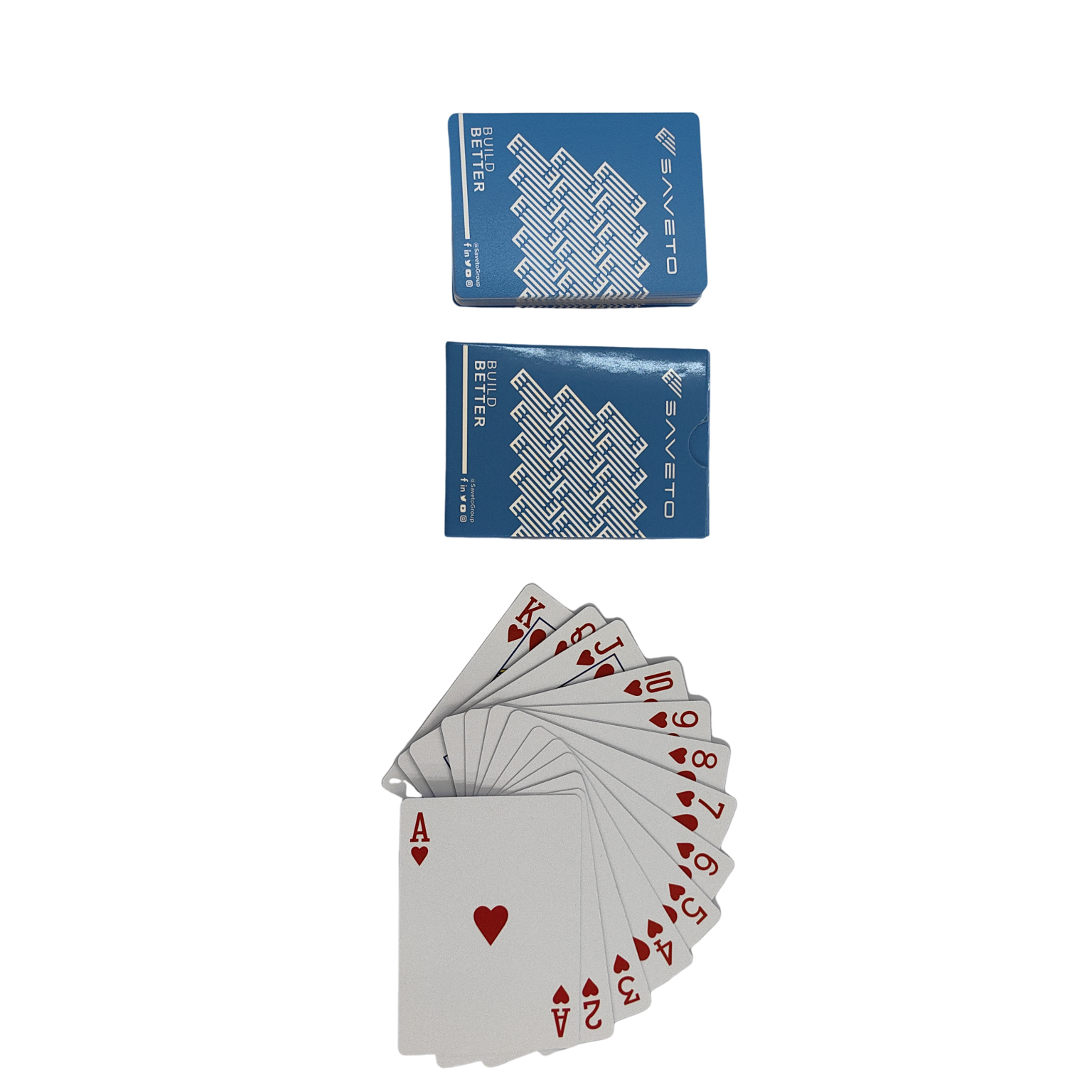 custom logo and high-quality playing card poker for game