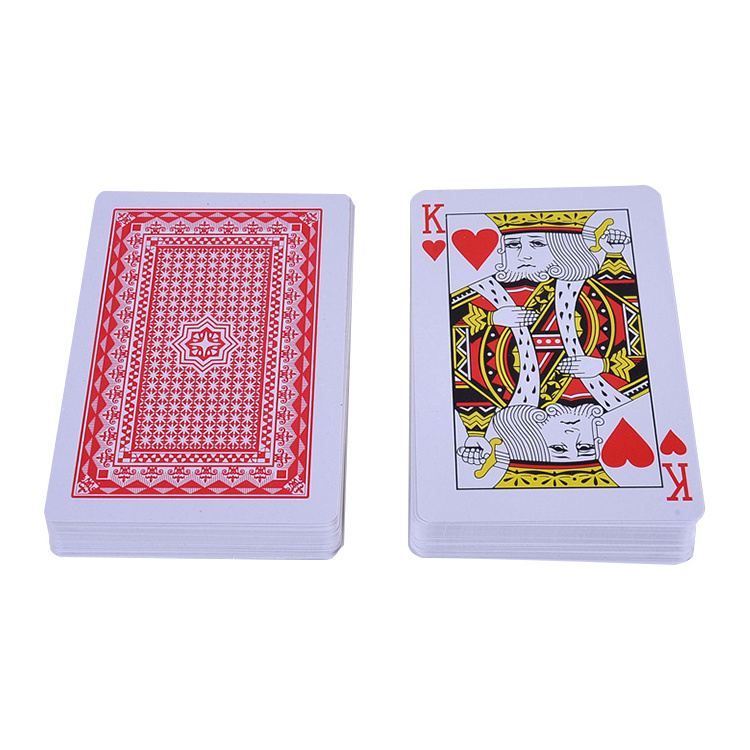 Custom Printing SHUNDA Promotional Play Card Deck Advertising Poker Paper Royal Playing Cards Plastic from Taiwan Normal CN;ZHE