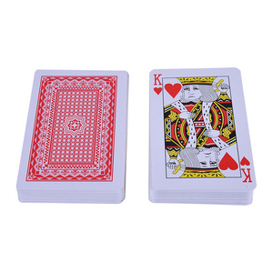 Custom Printing SHUNDA Promotional Play Card Deck Advertising Poker Paper Royal Playing Cards Plastic from Taiwan Normal CN;ZHE