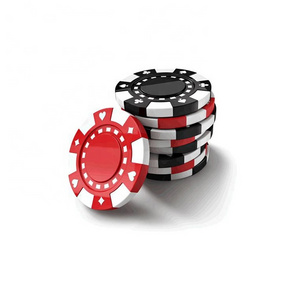 Customized 4g/7g poker chip with dice printed