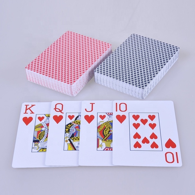 Paper Box Cheating Playing Card Device Poker Chips High Quality 888 Plastic Game Printing 63*88mm Poker Plastico Normal 1000PCS