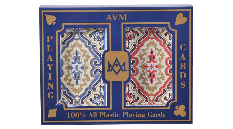 Hot Selling Colorful Printing   AVM PVC high quality Poker Playing Card