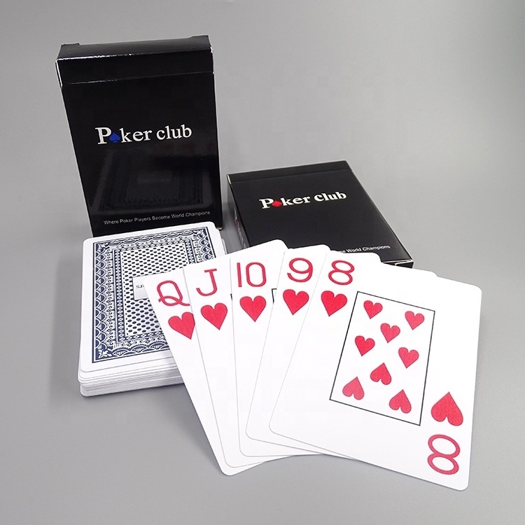 SHUNDA Manufacturer Directly Supply Kem Playing Cards Card Game Custom Poker Cards Plastic Normal Manufacturer in China