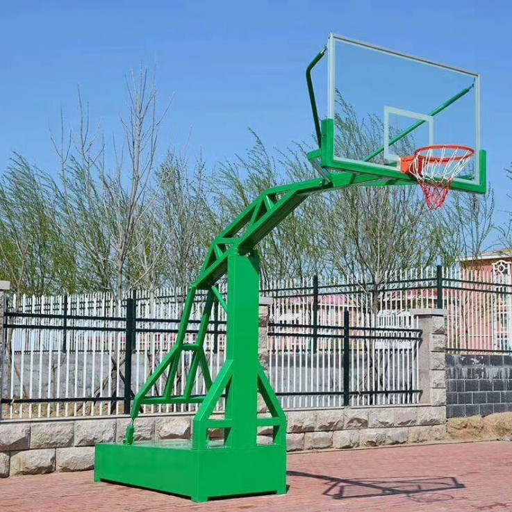 Hot sales customized wall mounted basketball stand hoop indoor for game wall mounted basketball backboard with net