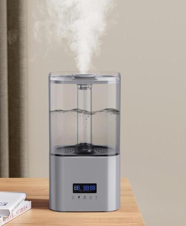 5L Large Capacity Water Tank Table Stainless Steel Tank Mist Spray Air Humidifier for Room