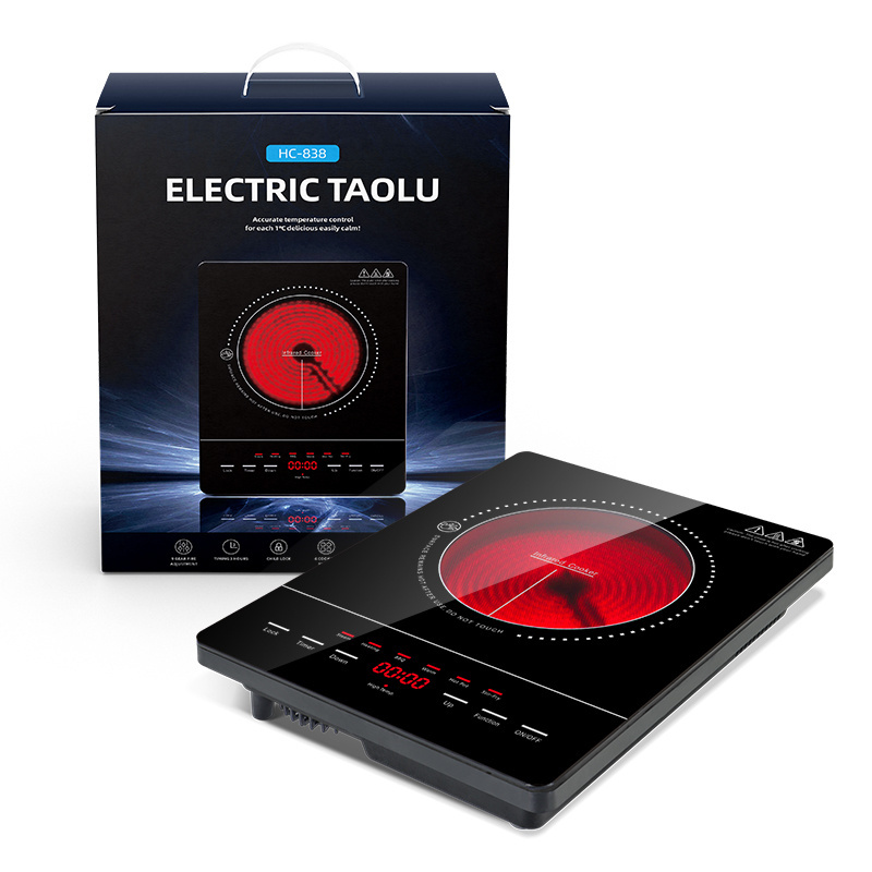 hot sales electric cooktop for home portable electric stove 2000W built-in ceramic  induction cooker.