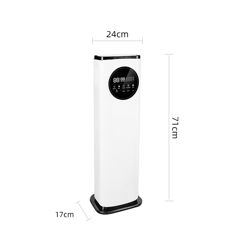 Newest ultrasonic remote control floor stand Humidifier cool mist humidifier 8L ultrasonic air humidifier