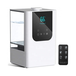 6L Top filling ultra-quiet touch control humidifier air ultrasonic water filter warm mist spray purify remote Air humidifier