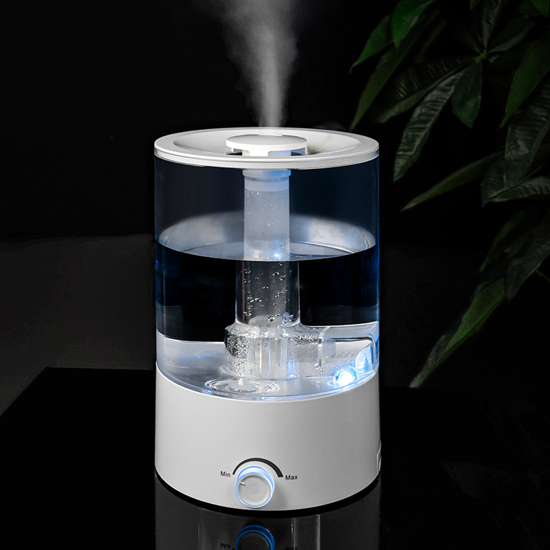 Large Capacity  4L Kids Humidifier Cool Mist  Timer Setting Small Ultrasonic Greenhouse Humidifier