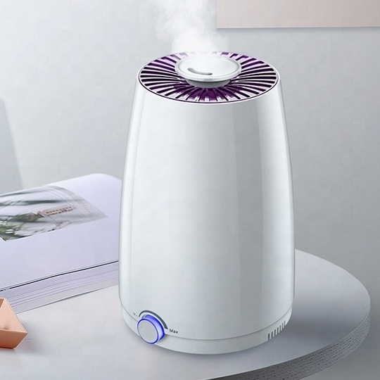 4L cool mist indoor air humidifier 7-color LED light portable air humidifier OEM ODM humidifier factory