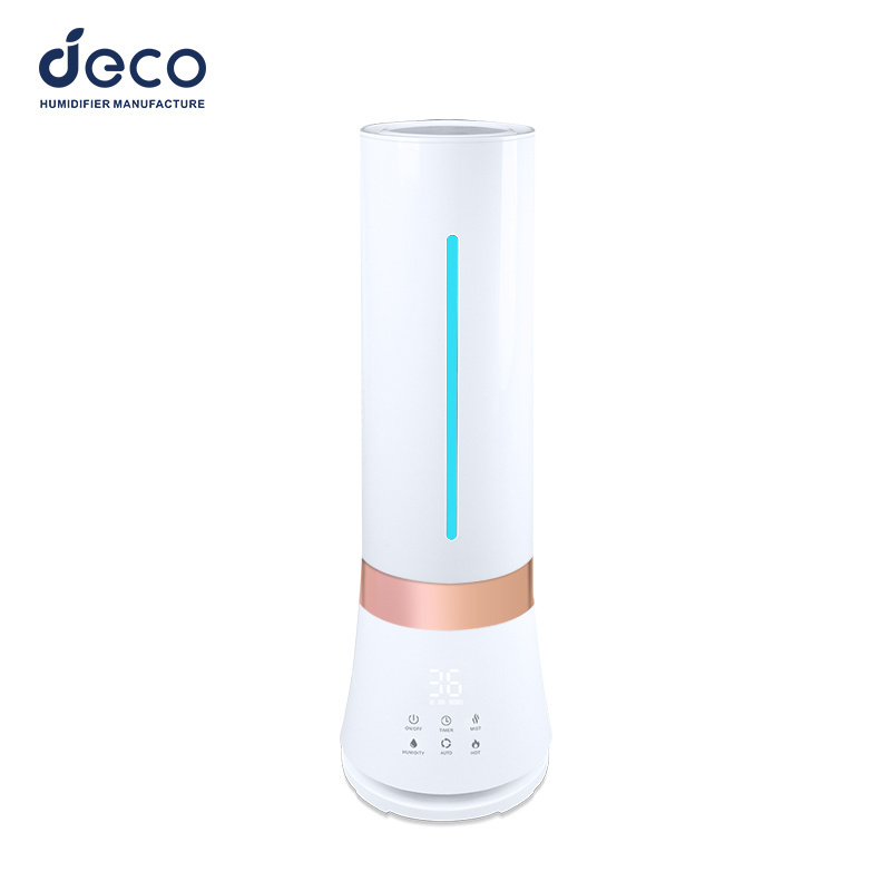 9L Floor Standing Air Ultrasonic Humidifier Led Lights Electric Aromatherapy Essential Oil Mist Maker for Home