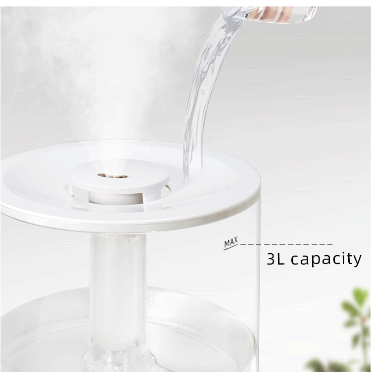 Smart Essential Oil Diffuser Portable Top Fill Cool Mist Humidifier Air