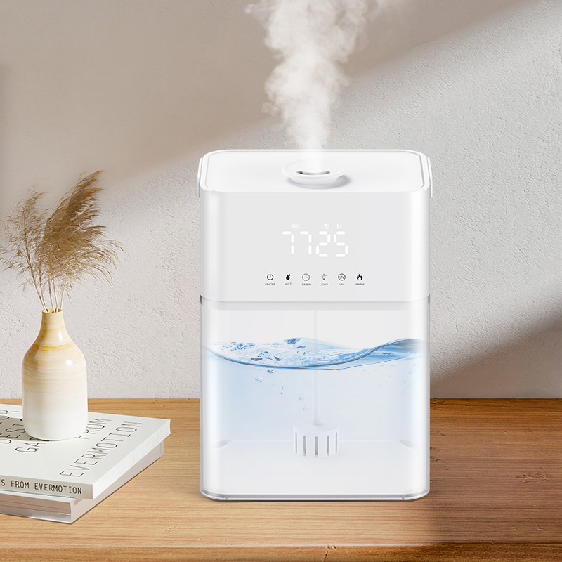 Top Filling Cool Mist humidifier Air Purifier Portable 7L tabletop LED light Bedroom Humidifiers air ultrasonic