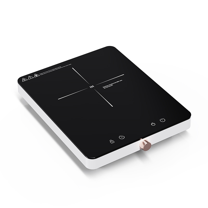 2200W Best Quality And Low Price Durable Electric Cook Top Induction Heating White Plate Induction Cooker