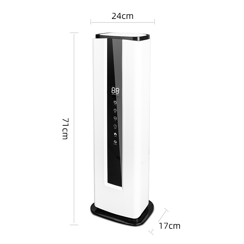 Newest ultrasonic remote control floor stand Humidifier cool mist humidifier 8L ultrasonic air humidifier