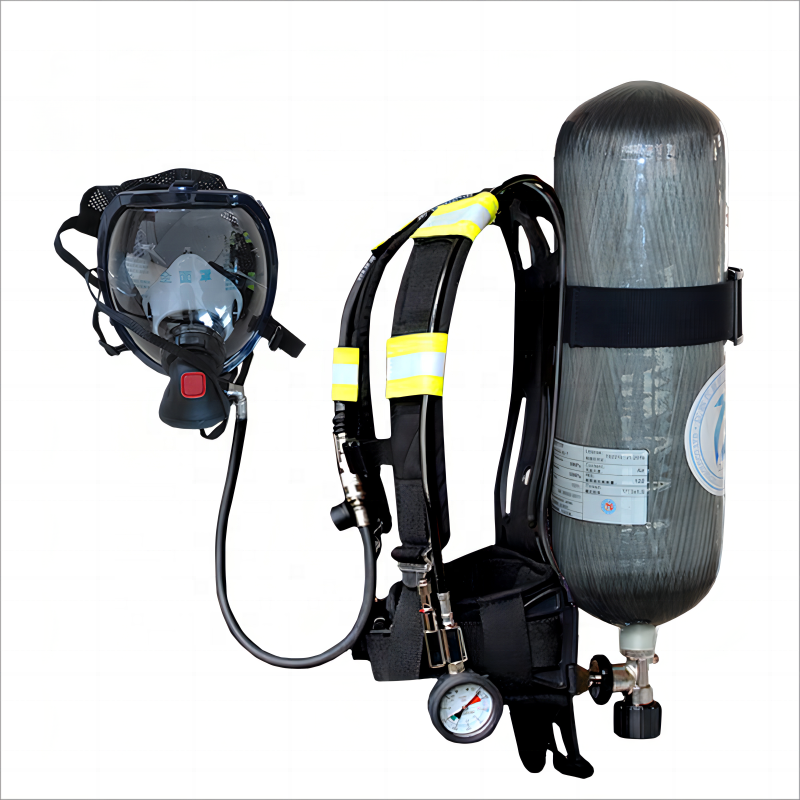 55-60 Minutes 6.8L Carbon fiber gas cylinder fireman's outfit Self-contained air breathing apparatus SCBA