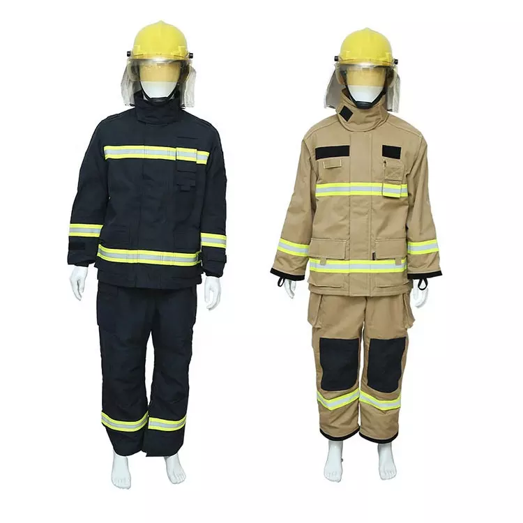 Hot Selling Fireman Suit 100% Nomex Fire Fighting Firefighter Clothing Proximity Turnout Gear Fire Suit