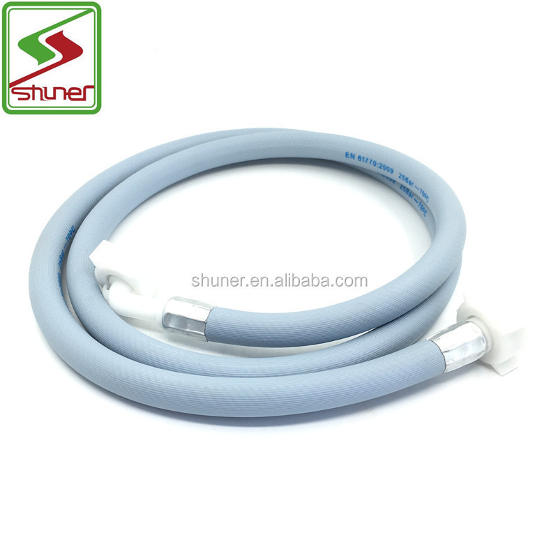 Automatic Washer Washing Machine Water Inlet Hose Pipe Tube 1.5M White/washing machine flexible hose pipe