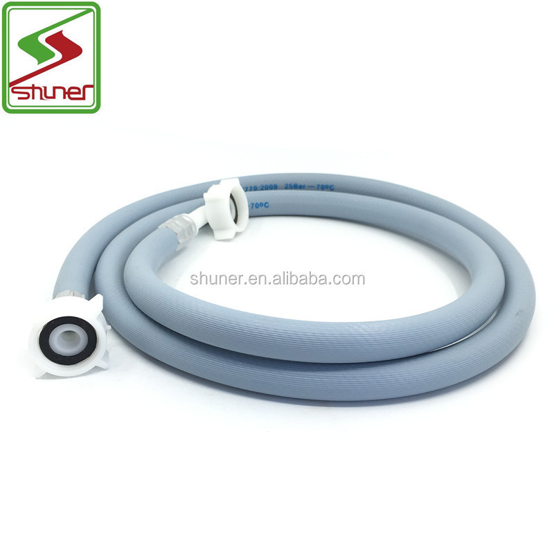 Automatic Washer Washing Machine Water Inlet Hose Pipe Tube 1.5M White/washing machine flexible hose pipe