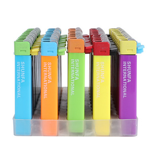 Big ISO9994 Lighter Good Quality Jumbo CR Lighter Customized design refillable led torch lighter 49L001