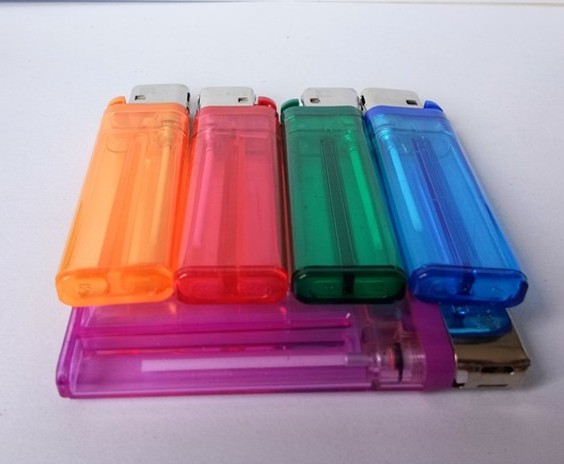 2024 ultra thin disposable flint customized lighter