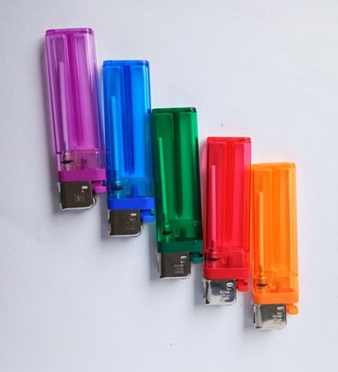 2024 ultra thin disposable flint customized lighter