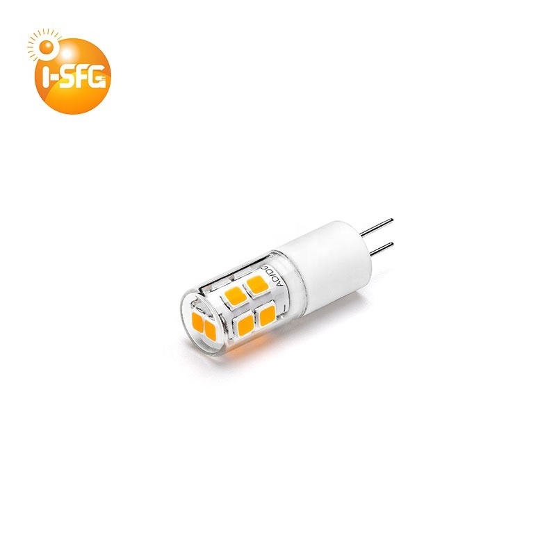 Newest Good price G4 LED corn bulb AC 120V Ra80 1.3W equal to 20W halogen no flicker dimmable LED light bulb 4000K