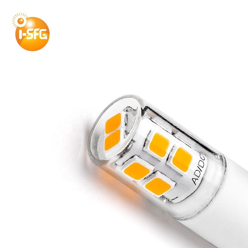 Newest Good price G4 LED corn bulb AC 120V Ra80 1.3W equal to 20W halogen no flicker dimmable LED light bulb 4000K